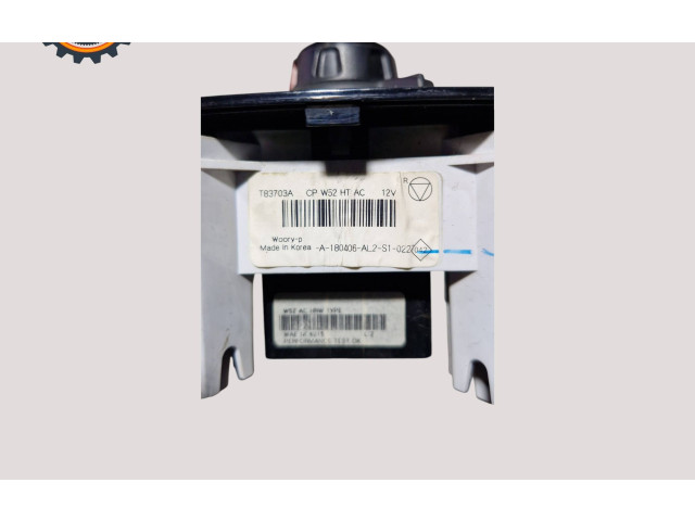 Блок управления климат-контролем T83703A, CPW52HTAC Dacia Logan II