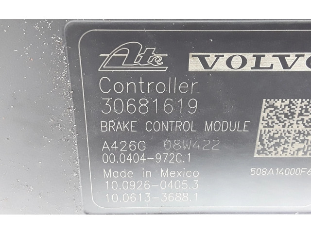 Jednotka ABS 30681619, P30681619 Volvo XC60 2009
