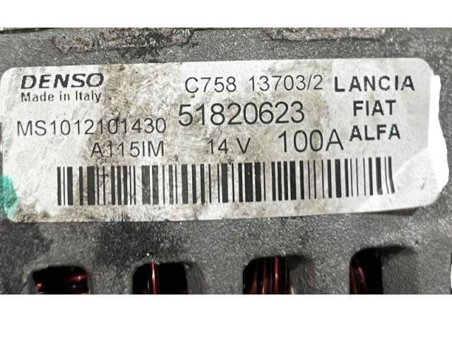Генератор 51820623, DENSO Lancia Delta