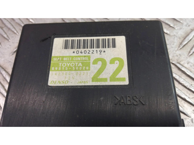 Блок управления 89815-50020   Lexus LS 460 - 600H