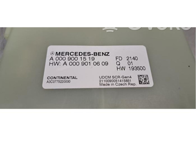 Блок управления выхлопом A0009001519   Mercedes-Benz GLE W167