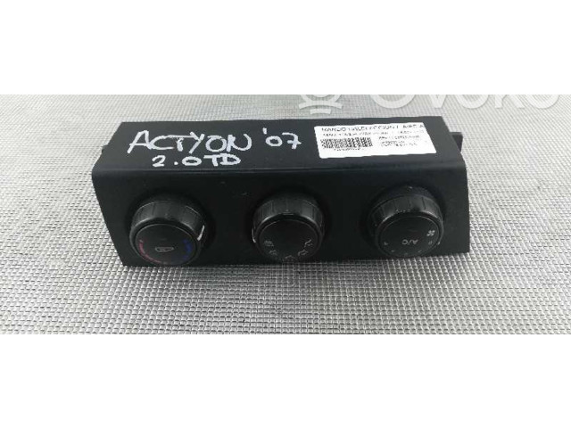 Блок управления климат-контролем 687003100X, 061026020 SsangYong Actyon sports I
