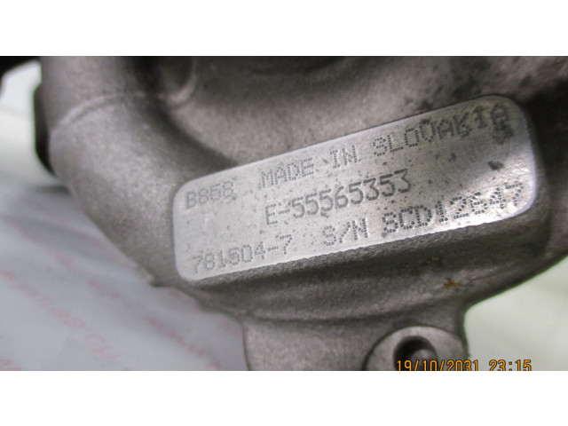  Турбина Opel Meriva B 1.4 55565353, B14NEL   для двигателя B14NEL для двигателя Benzinas     