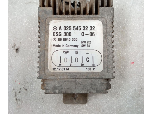 Блок управления двигателя A0255453232   Mercedes-Benz A W168