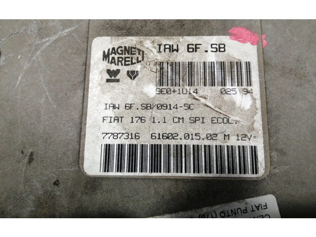 Řídící jednotka IAW6FSB Fiat Punto Evo 1994