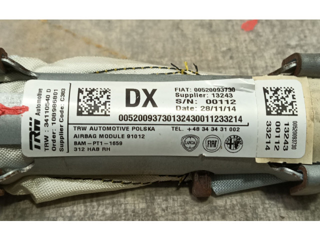 Подушка безопасности двери 52230685, 00520093730 Fiat 500X