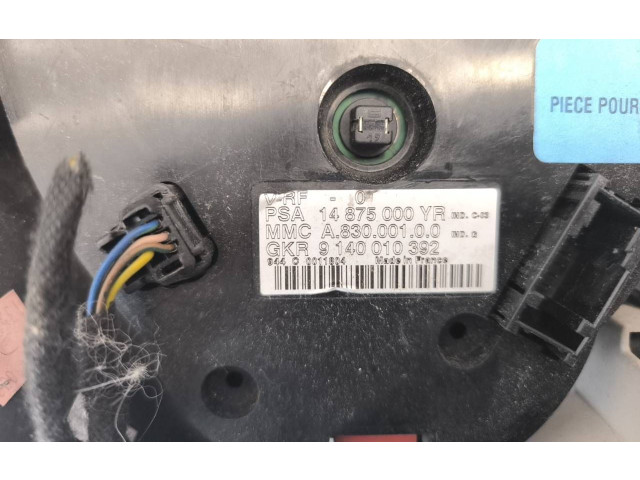 Блок управления климат-контролем 14875000YR, A83000100   Fiat Ulysse