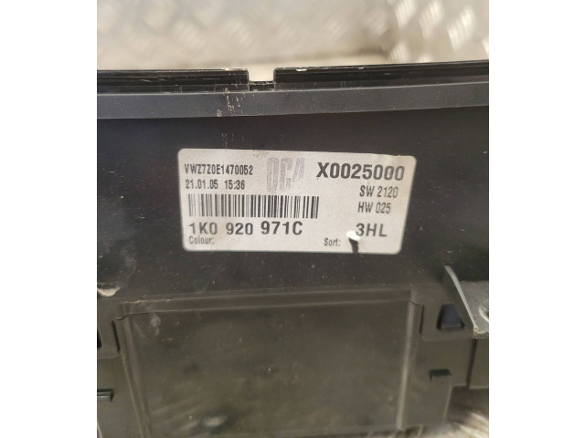 Панель приборов 1K0920971C, VWZ7Z0E1470052 Volkswagen Jetta V