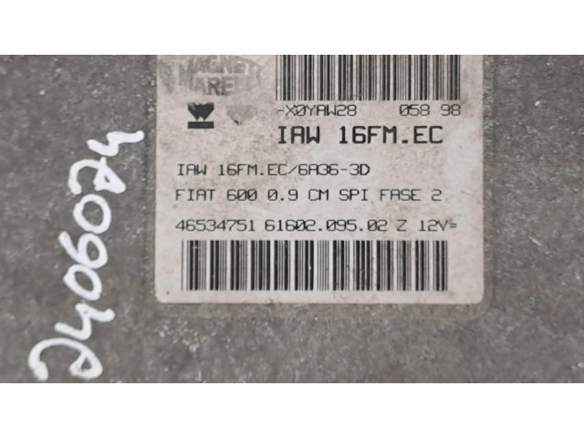 Řídící jednotka IAW16FMEC Fiat Seicento/600 1998