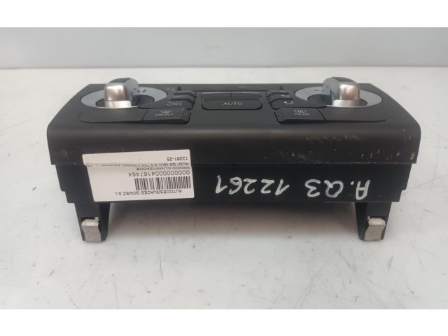 Блок управления климат-контролем 8U0820043B Audi Q3 8U