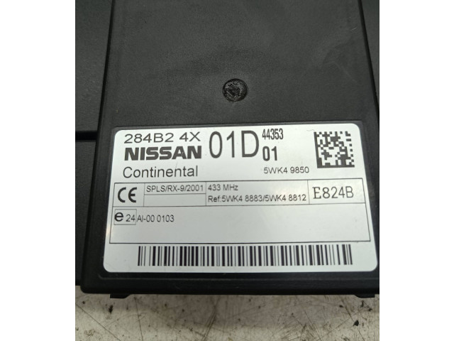 Блок комфорта 284B24X01D, 5WK49850 Nissan Navara D40