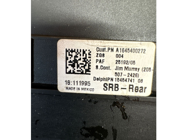 Блок предохранителей A1645400272, 5072426   Mercedes-Benz ML W164    