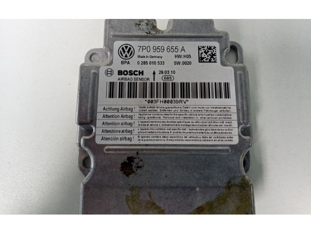 Блок подушек безопасности 7P0959655A, 0285010533   Porsche Cayenne (92A)