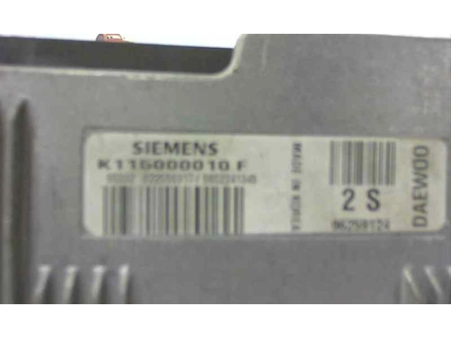 Řídící jednotka 96259124, K115000010F Daewoo Matiz 1998