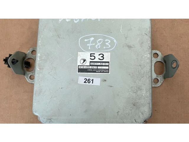 Блок управления двигателя a18000dv1, 22611ae151 Subaru Legacy