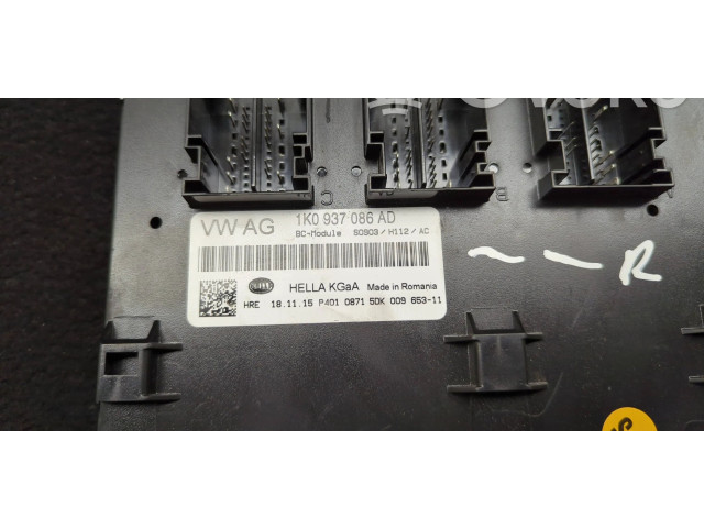 Блок комфорта 1K0937086AD, 5DK00965311 Skoda Yeti (5L)