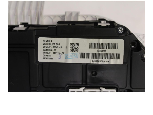 Панель приборов Dacia Spring