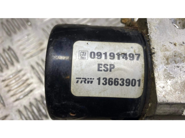 Блок АБС 09191497, 13663901 Opel Vectra C 2002-2005 года