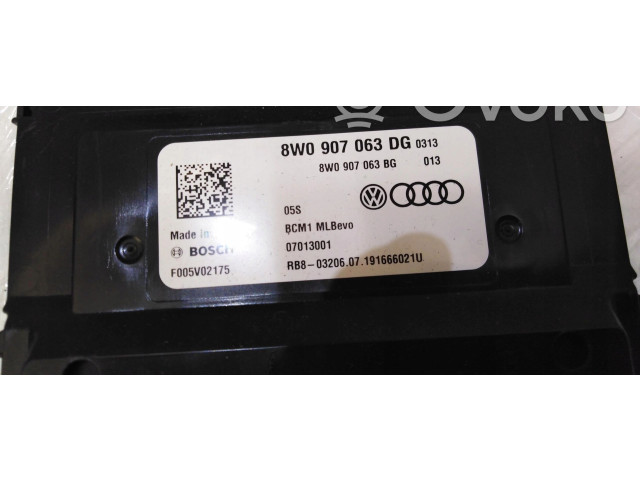 Блок комфорта 8W0907063DG Audi A5
