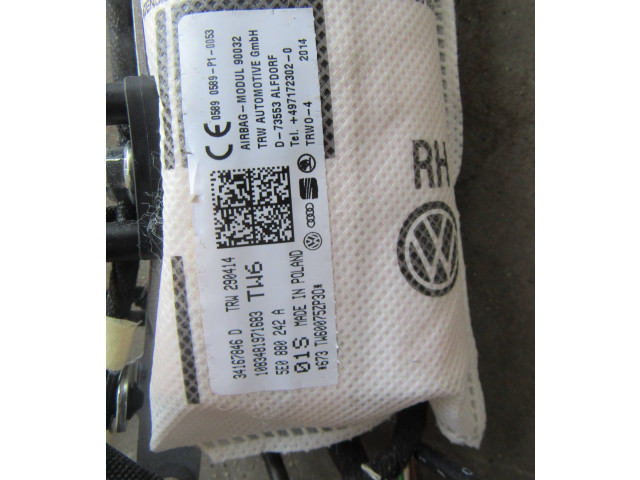 Подушка безопасности в сиденье 5E0880242A, 1083481971683 Skoda Octavia Mk3 (5E)