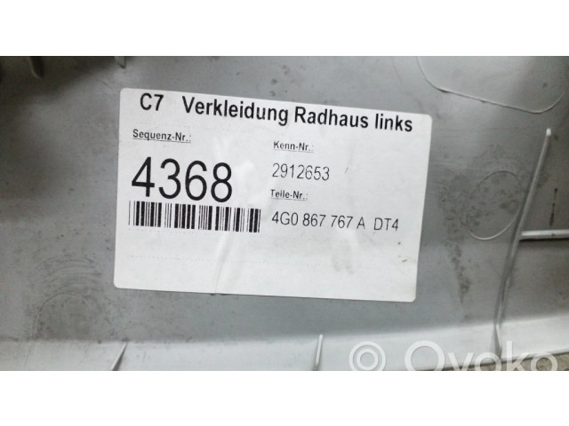 Боковая отделка у заднего сиденья (низ)