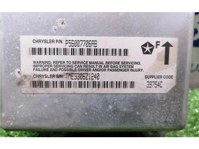 Блок подушек безопасности P56007706AB, P56007706AB Jeep Grand Cherokee