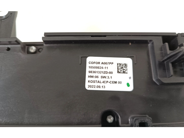 Модуль блока управления кондиционером 98361321ZD, YL018821ZD Citroen C5 X