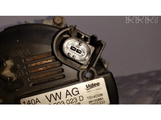 Генератор 03P903023D Volkswagen Polo V 6R 1.2