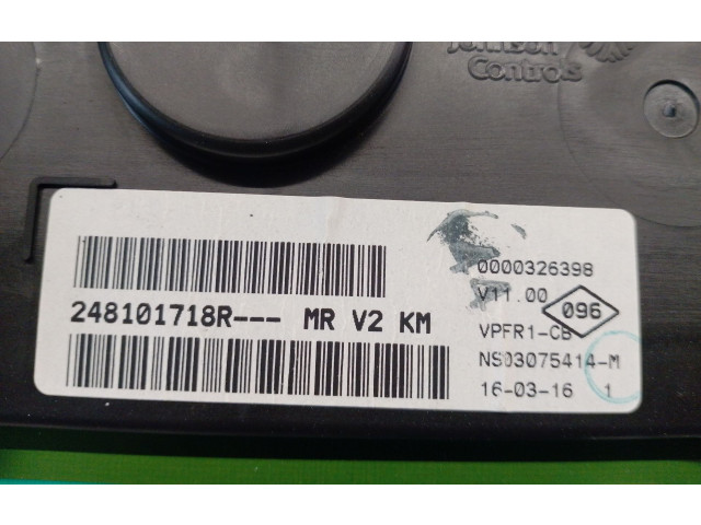 Панель приборов 248101641R, 275701954R Dacia Dokker