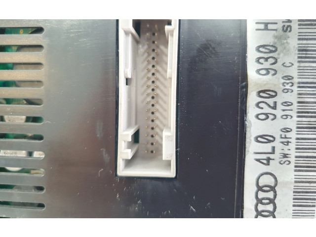 Přístrojová deska Audi Q7 4L 2006 4L0920930H, 4F0910930C