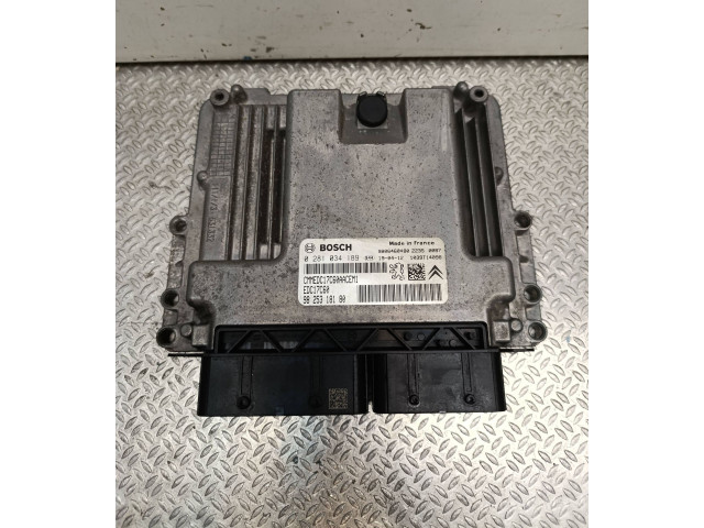 Комплект блоков управления 0281034189, 9806460480   Peugeot Partner III