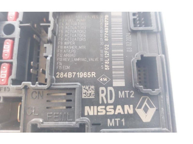 Блок предохранителей 284B71965R, 284B71965R   Dacia Sandero    