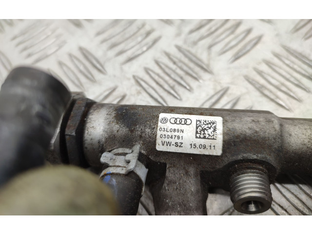 Топливная рампа 03L906051, 03L089N   Skoda Superb B6 (3T)   для двигателя cff