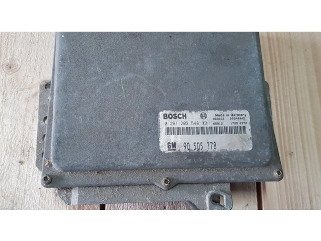 Řídící jednotka 0261203548   Opel Omega B2 2002