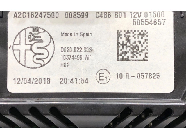 Přístrojová deska Alfa Romeo Stelvio 2018 50554657