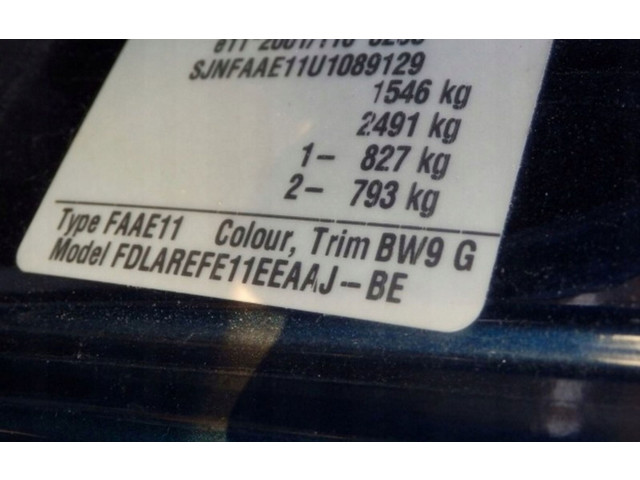 Vstřikovací lišta 16600AX200 Nissan Note (E11)