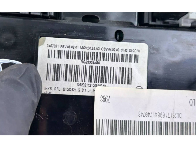 Блок управления климат-контролем 3457351 Mini One Cooper R57