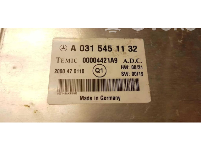 Řídící jednotka A0315451132 Mercedes-Benz S W220