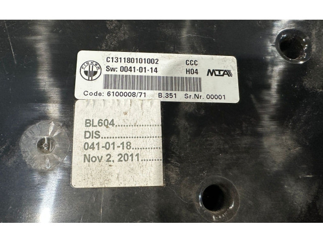 Přístrojová deska Fisker Karma 2011 C131180101002