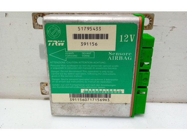 Блок подушек безопасности 51795433, 391156 Fiat Grande Punto