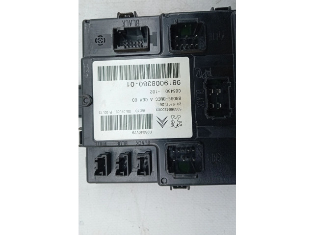 Блок управления 9819008380   Peugeot 5008 II