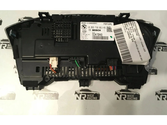 Панель приборов 0263716011, 9347048   BMW i8       