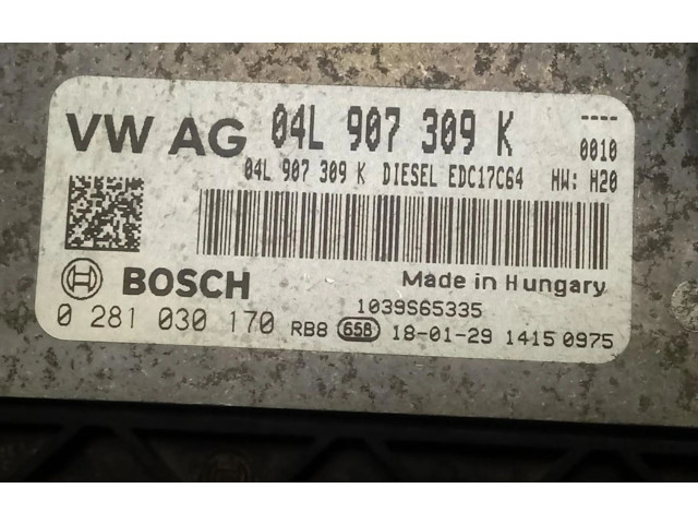 Řídící jednotka 04L907309K Volkswagen Caddy 2018