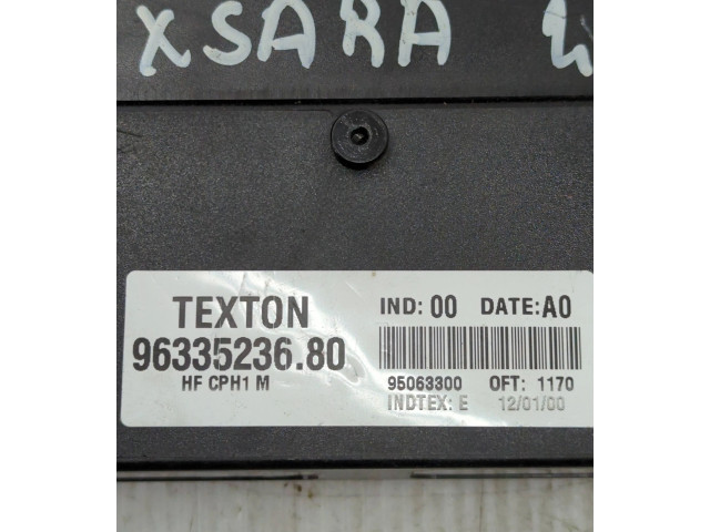 Блок комфорта 9633523680, 95063300 Citroen Xsara