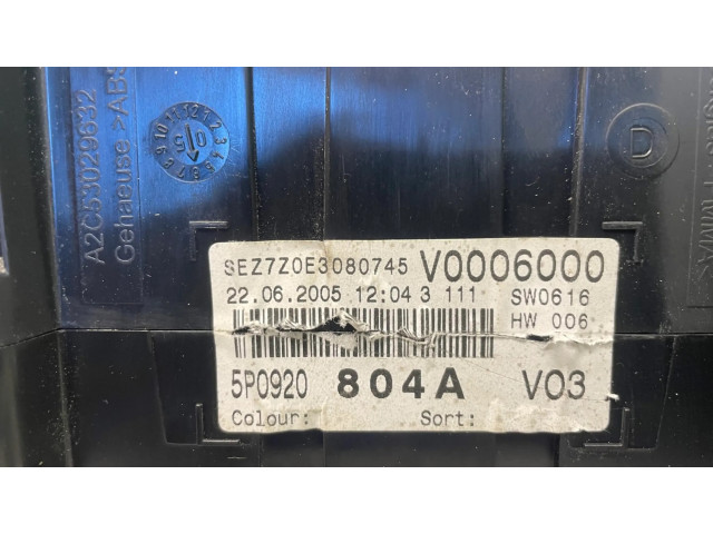 Přístrojová deska Seat Toledo III (5P) 2006 5P0920804A