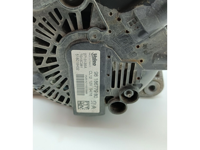 Генератор 9818677980   Citroen C4 Aircross 1.2     