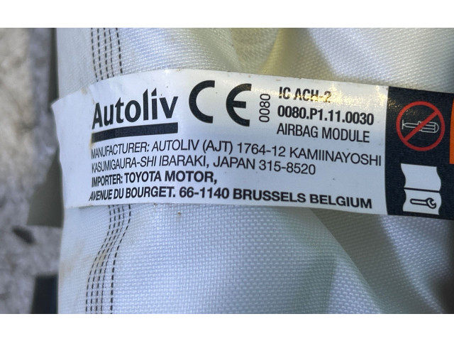 Боковая подушка безопасности 0080P1110030, 3158520 Toyota Yaris XP210