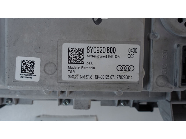 Панель приборов 8Y0920800 Audi A3 8Y
