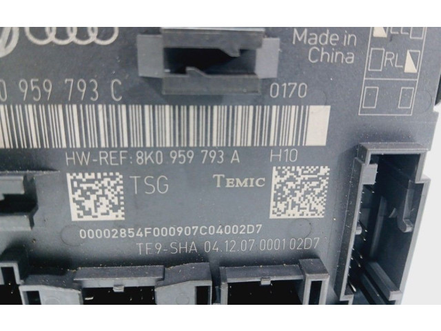 Блок управления 8K0959792C, 8K0959793C Audi A4 Allroad