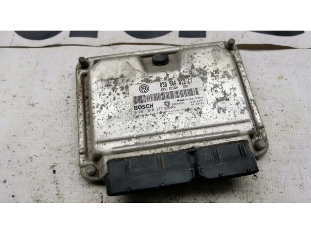 Řídící jednotka 038906012CT, 0281010377 Volkswagen Polo III 6N 6N2 6NF 2000